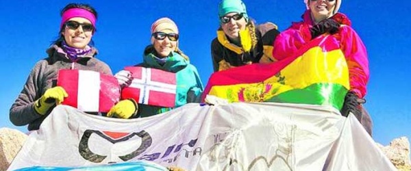 Una expedición de mujeres logra coronar por primera vez las nueve cimas del Nevado de Cachi