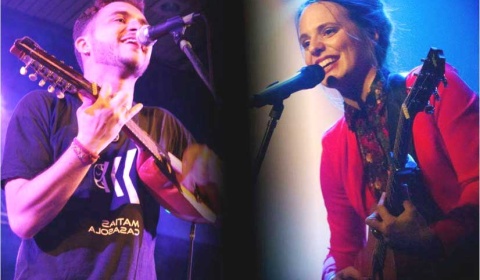 Matías Casasola y Silvina Moreno, hoy en la Casa de la Cultura