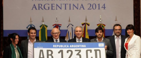 Los vehículos del Mercosur utilizarán una matrícula común a partir de 2016