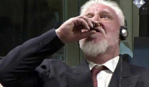Un criminal de guerra bosnio-croata se suicida con veneno en un tribunal de La Haya