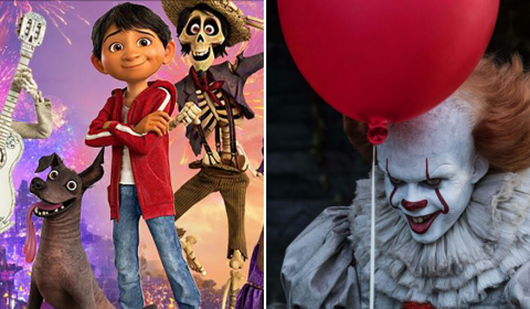 'Coco' e 'It' en el autocine de la Municipalidad de Salta