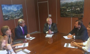 Jueces de la Corte de Justicia de Salta reciben al presidente de la Asociación Argentina de Justicia Constitucional