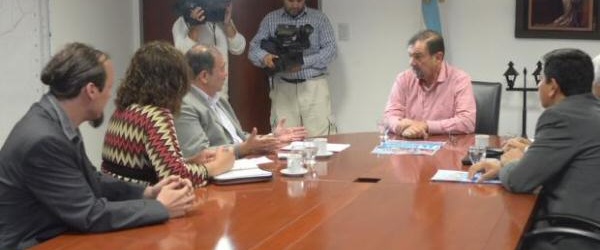 El intendente Isa recibe la visita de los organizadores de la Marcha por la Familia y la Vida