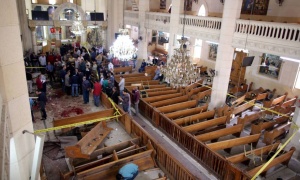 Otra explosión en una iglesia copta de Alejandría deja dos muertos