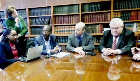 La Corte de Justicia de Salta recibe al relator especial de la ONU sobre racismo