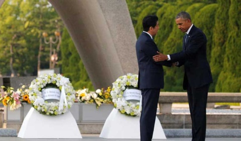Obama visita Hiroshima y recuerda a las víctimas de la bomba atómica