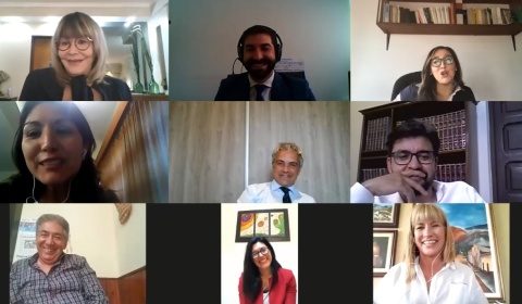 Los miembros del Consejo de la Magistratura no pierden la sonrisa