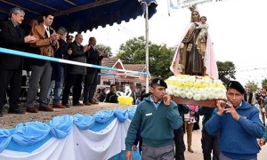 El gobernador Urtubey participa de las fiestas patronales de General Ballivián