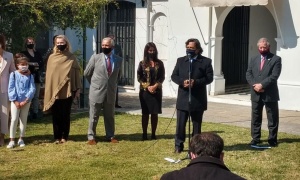 Para disgusto de los güemesianos, Sáenz llama a Roberto Romero ‘el padre de la patria chica’