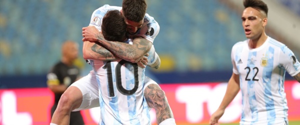 Copa América: Argentina en semifinales tras vencer a Ecuador