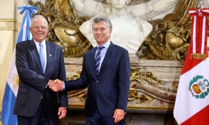 Macri y Kuczynski afianzan en Buenos Aires las relaciones bilaterales