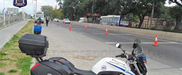 Acto oficial por el aniversario de la Dirección de Seguridad Vial de la Policía de Salta