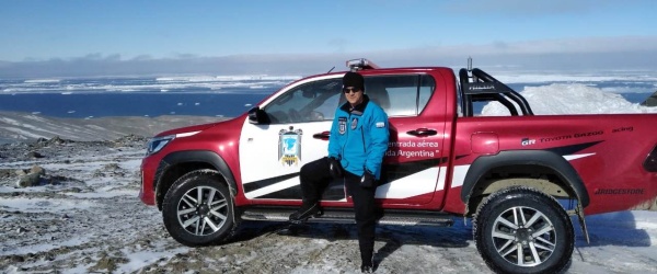 Roberto Saravia, un salteño al mando de la base militar antártica más importante de la Argentina