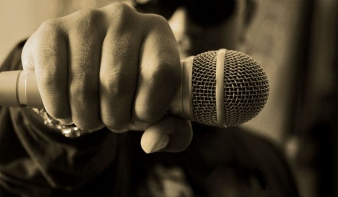 Taller de rap en el Centro Cultural Dino Saluzzi