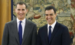 El rey de España encarga al líder del Partido Socialista la formación del gobierno