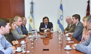 El Intendente Sáenz recibe en Salta al Embajador de Israel en la Argentina