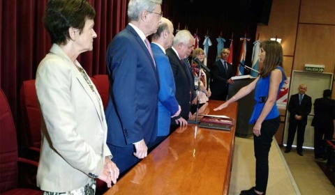 Mª Fernanda Diez Barrantes jura su cargo de jueza reemplazante civil y comercial de Salta