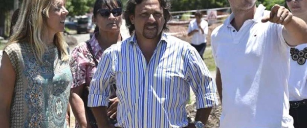 Sáenz supervisa obras en el cementerio y en el barrio San Ignacio