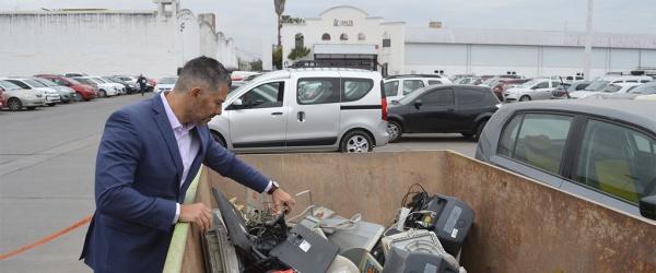 Nuevo punto limpio para residuos electrónicos en el Centro Cívico Municipal