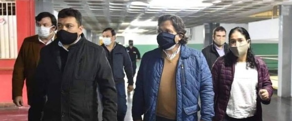 El gobernador Sáenz estrena en Orán la protección reforzada con ‘barbijo doble’