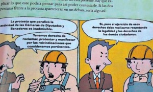 Dos palabras acerca del cómic sobre el derecho de huelga