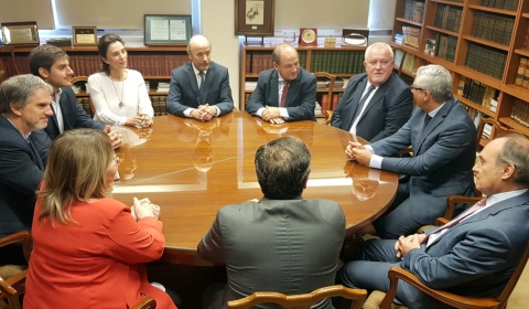Villada visita la Corte de Justicia sin que se informe el motivo ni los asuntos tratados
