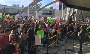 Empleados de Google en todo el mundo salen a la calle para protestar contra Trump