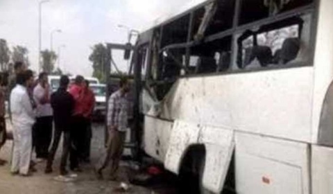 Al menos 26 muertos en el ataque a un autobús de cristianos coptos en Egipto