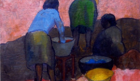 Muestra 'Carmen Gerónimo, pintora de Salta' en la Casa de la Cultura