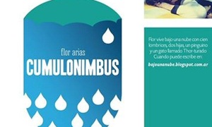Flor Arias presenta hoy en Salta su libro 'Cumulonimbus'