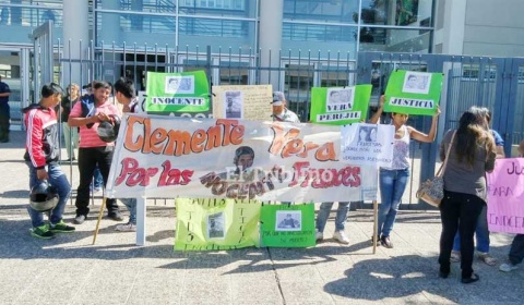 Familiares y amigos piden la puesta en libertad del 'preso político' Santos Clemente Vera