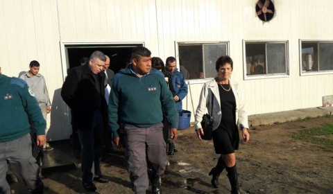 La jueza Susana Kauffman visita la cárcel de Tartagal