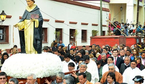 El gobernador Urtubey participa en las fiestas patronales de Joaquín V. González
