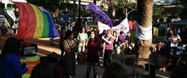 Operativo de limpieza en Salta tras el encuentro nacional de mujeres