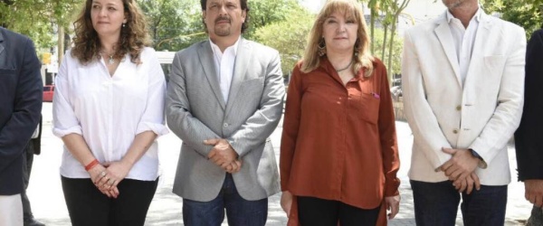 Sáenz inaugura las reformas de la primera cuadra de la calle Juramento en Salta