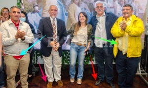 Zapatos y barrigas: Los contrastes de la noche electoral del romerismo olmedista
