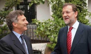 Macri apoya a Rajoy y alude al 'desarrollo' de España