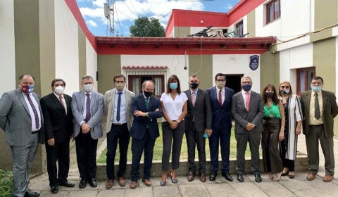 Tres Jueces de la Corte de Justicia de Salta visitan las cárceles de Metán