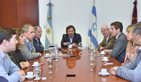 El Intendente Sáenz recibe en Salta al Embajador de Israel en la Argentina
