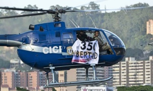 Un helicóptero robado ataca a tiros la sede del Tribunal Supremo en Caracas