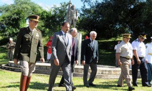 Acto en Salta para recordar la llegada de Manuel Belgrano en 1813
