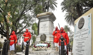 Actos centrales en Salta en el 201º aniversario de la muerte del general Manuel Belgrano