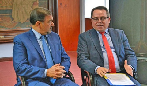 Visita Salta el Embajador de Ucrania en la Argentina