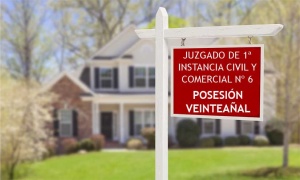 Gigantografías ploteadas para cada usucapión inmobiliaria en Salta