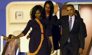 El presidente Obama llega a la Argentina