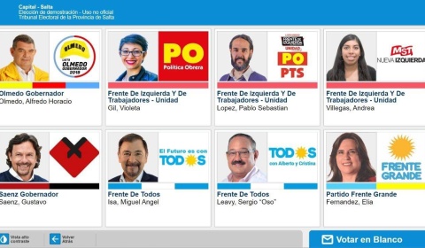 Mensaje a los salteños con ocasión de las próximas elecciones a Gobernador