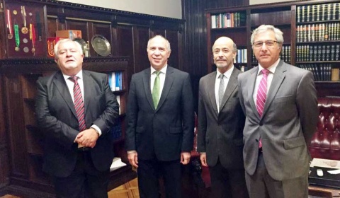 Jueces de la Corte de Justicia de Salta se reúnen con Lorenzetti