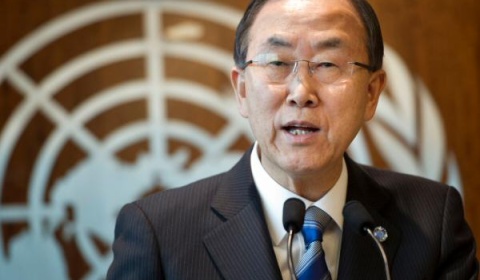 Ban Ki-moon condena el reciente ataque en inmediaciones de una escuela de la ONU en Gaza