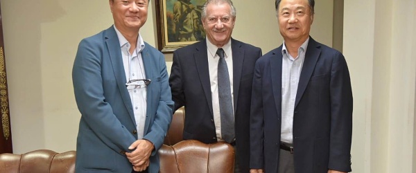 El vicegobernador Marocco se reúne con inversores mineros coreanos