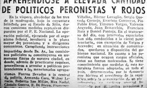 Cuando ser peronista era muy peligroso en Salta
